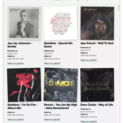 Let's transform thumbnails into vinyl covers