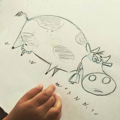 Meuh ! Quand il fait pas beau dehors #cartoon