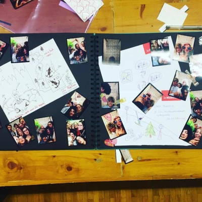 Wedding guest book