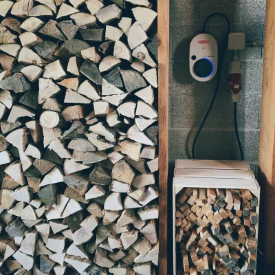 Wood storing
