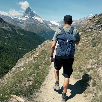 Walking in Zermatt