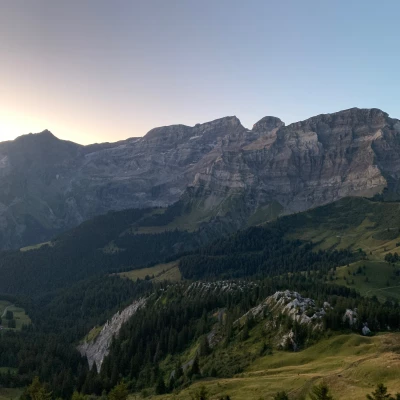 Lever de soleil depuis le Meilleret