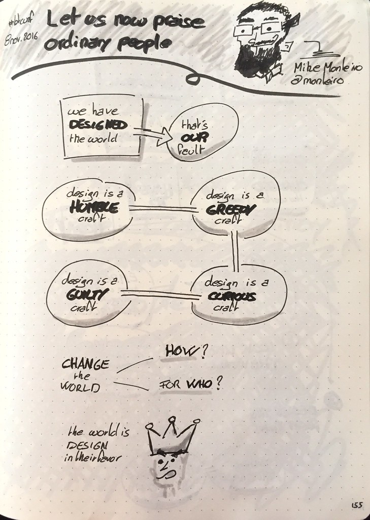 Mes sketchnote de "Let us now praise ordinary people" (partie 1 sur 3)
