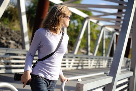 Port de la sangle Loop