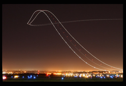 UPS 757 Night Departure