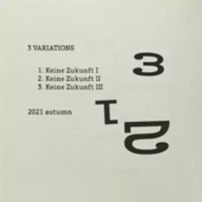 Album cover Keine Zukunft