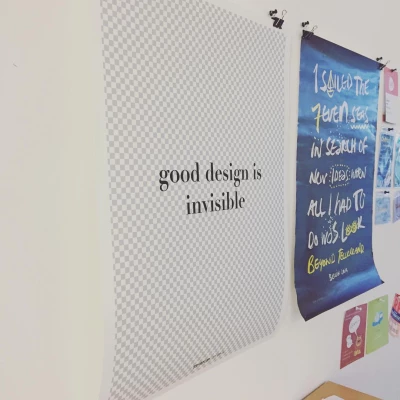 New poster in the office