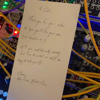Black Noise message